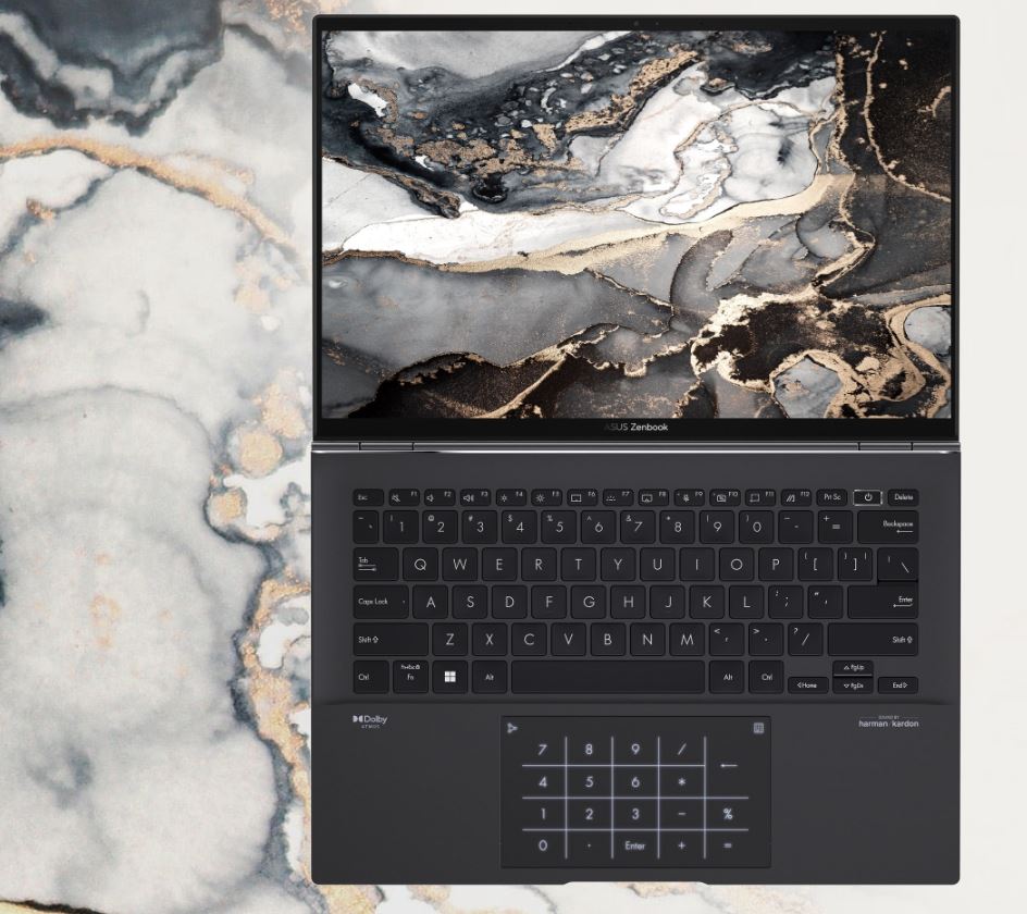 Laptop ASUS Zenbook 14 UM3402YA-KP678, AMD Ryzen 7 7730U pana la
